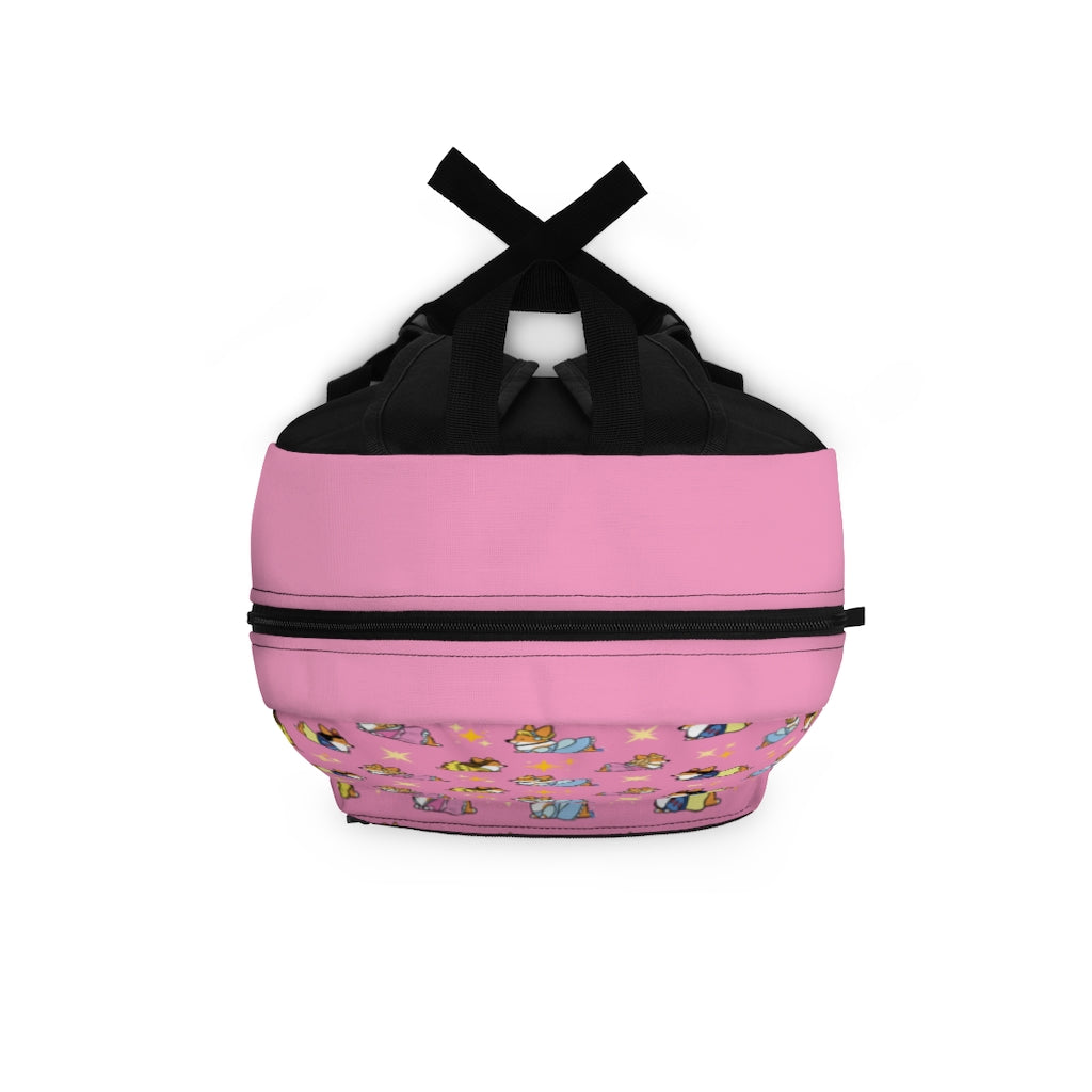 "Storybork Collection: Volume 1" Pink Corgi Backpack