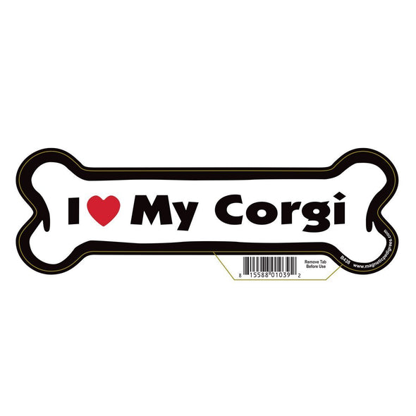 I Love My Corgi Magnet