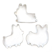 Set of 3 | Corgi Cookie Cutters