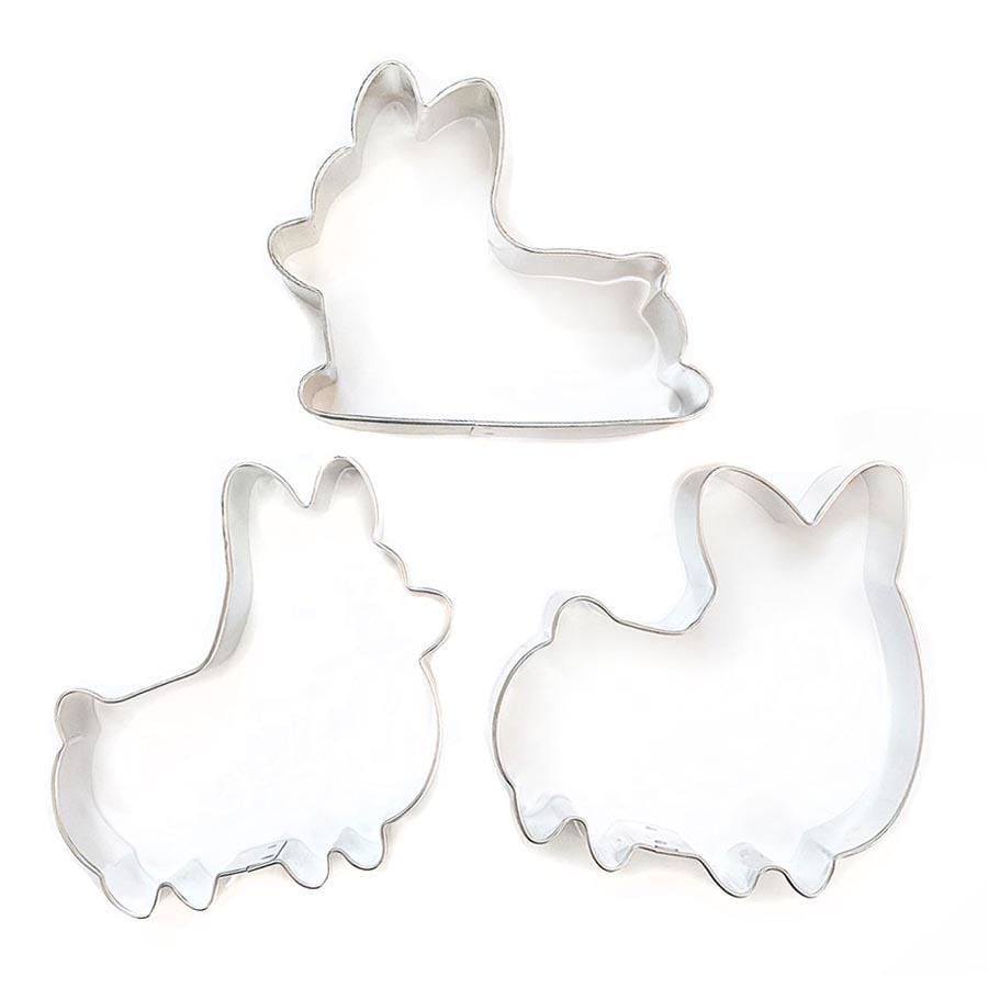 Set of 3 | Corgi Cookie Cutters