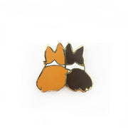"Best Furiends Furever" Corgi Enamel Pin