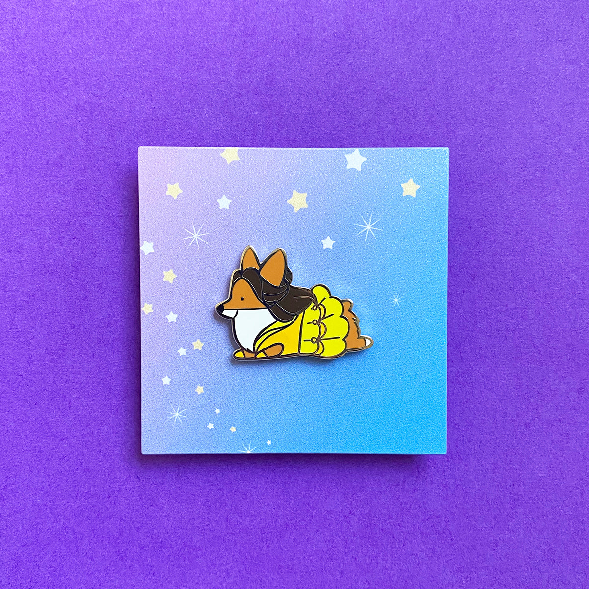 "Beauty and the Bork" Enamel Pin | Storybork Collection
