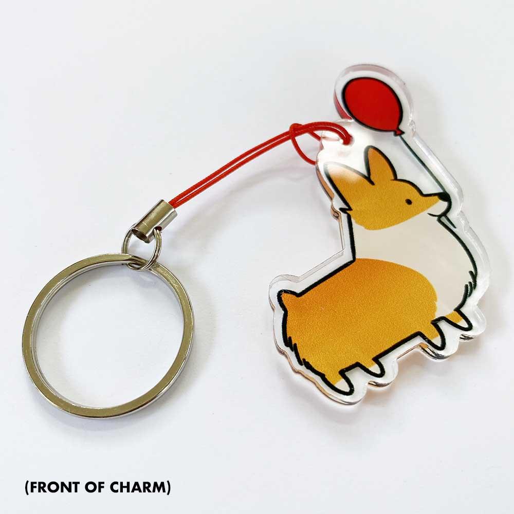 "Corgi Things" Corgi Charm