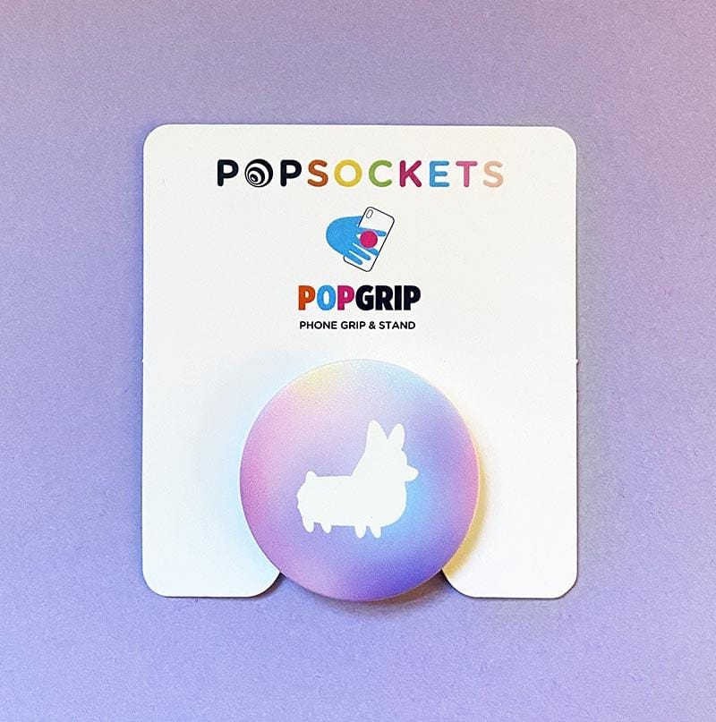 Tie-Dye Corgi PopSocket | Phone PopGrip