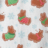 "Gingerbread Corgis" Waffle Weave Kitchen Towel | Holiday Collection