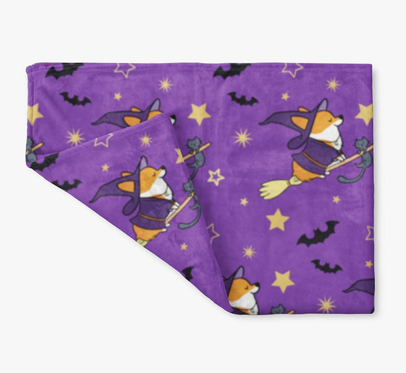 "Bewitched" Fleece Blanket | Halloween Collection