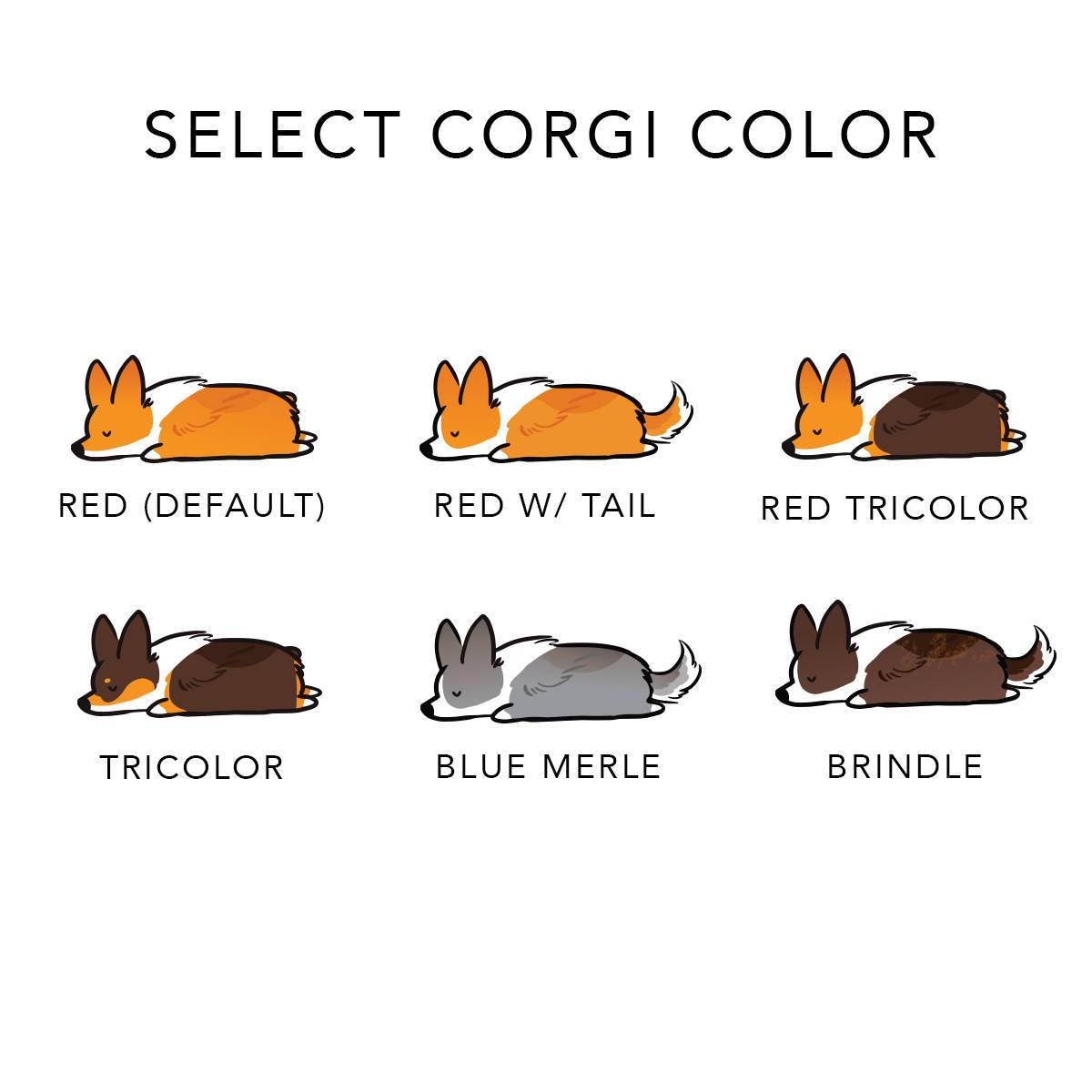 Corgi Dreams Hardcover Sketchbook | Choose Corgi Color | Semi-gloss Hardcover 8x5" Blank or Ruled Paper | 128 Pages 90gsm | Customizable