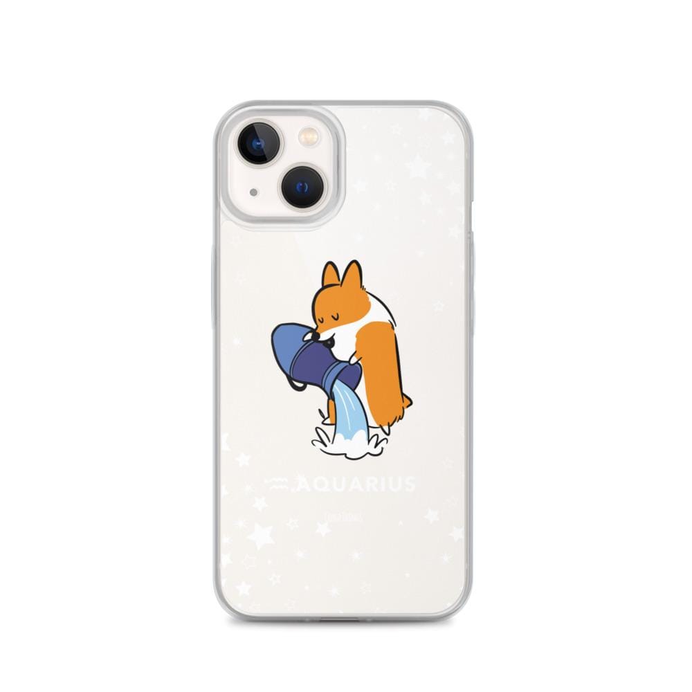 Aquarius | Corgi Horoscope iPhone Case