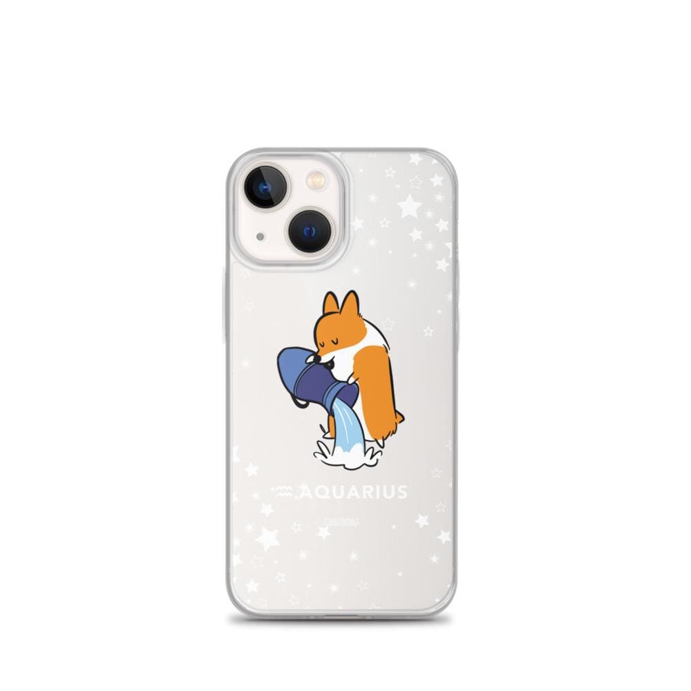 Aquarius | Corgi Horoscope iPhone Case