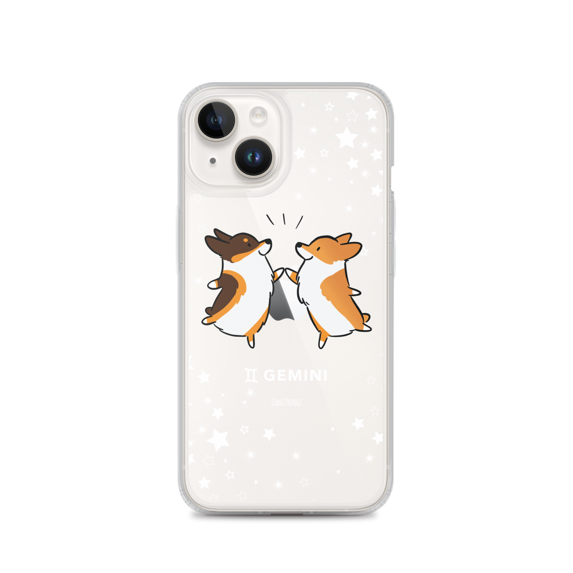 Gemini | Corgi Horoscope iPhone Case