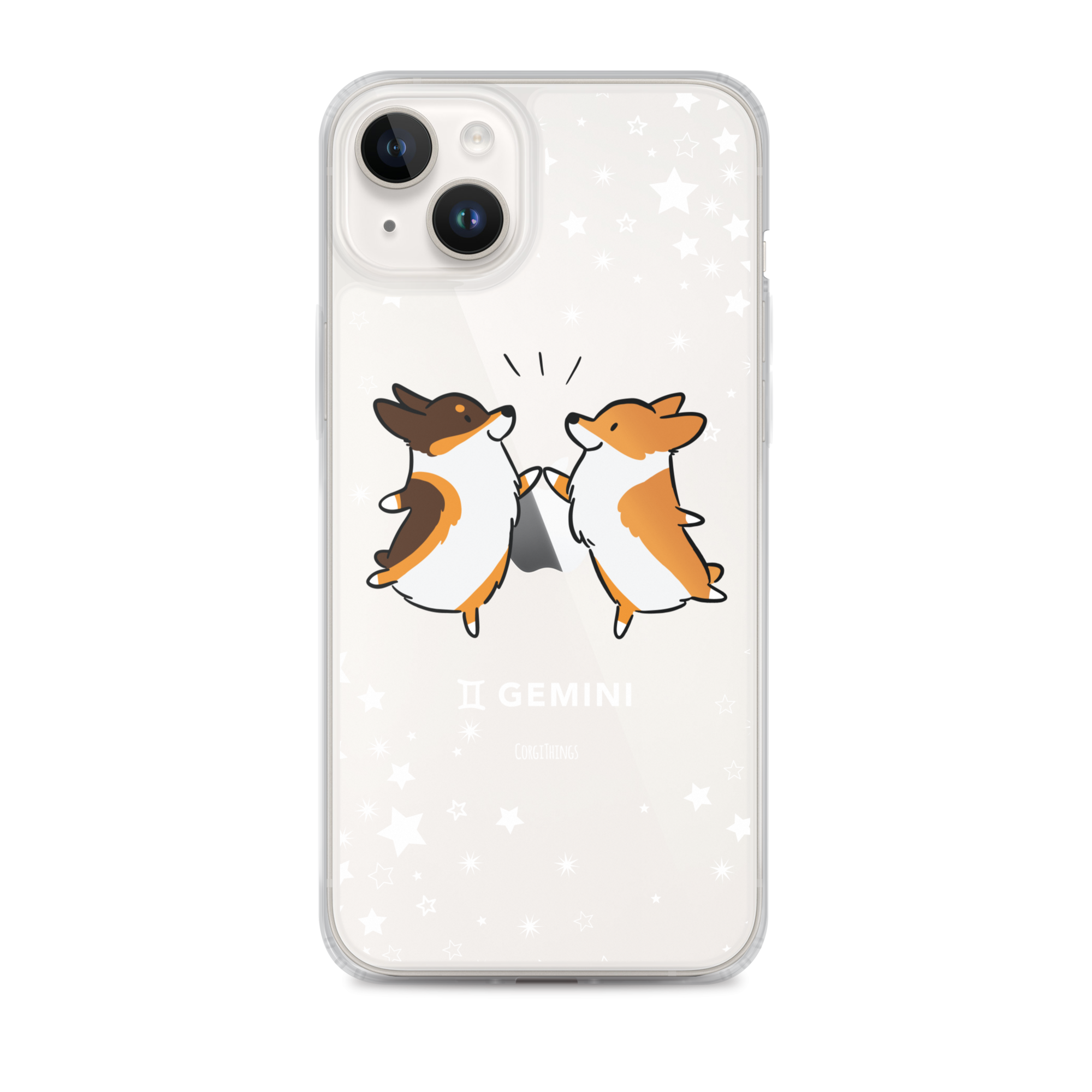 Gemini | Corgi Horoscope iPhone Case