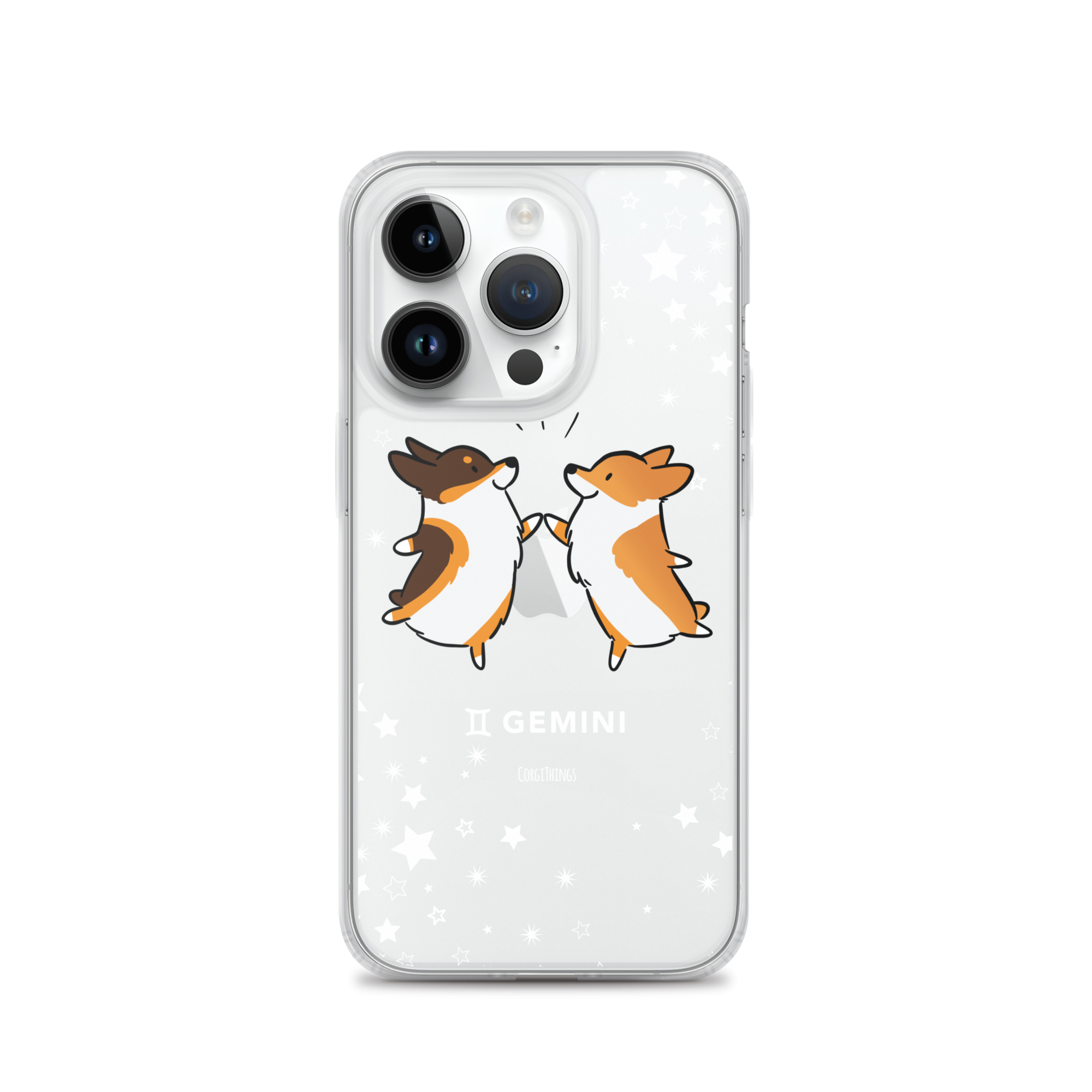 Gemini | Corgi Horoscope iPhone Case