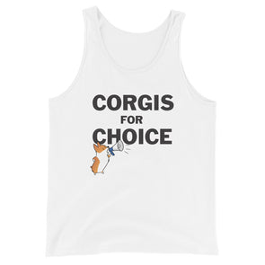 "Corgis for Choice" Unisex Tank Top