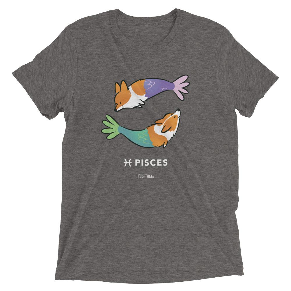 Pisces | Corgi Horoscope Vintage T-Shirt