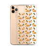 "Pineapple Corgis" Clear iPhone Case