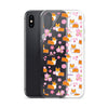 "Cherry Blossom" Classic Corgi Clear iPhone Case