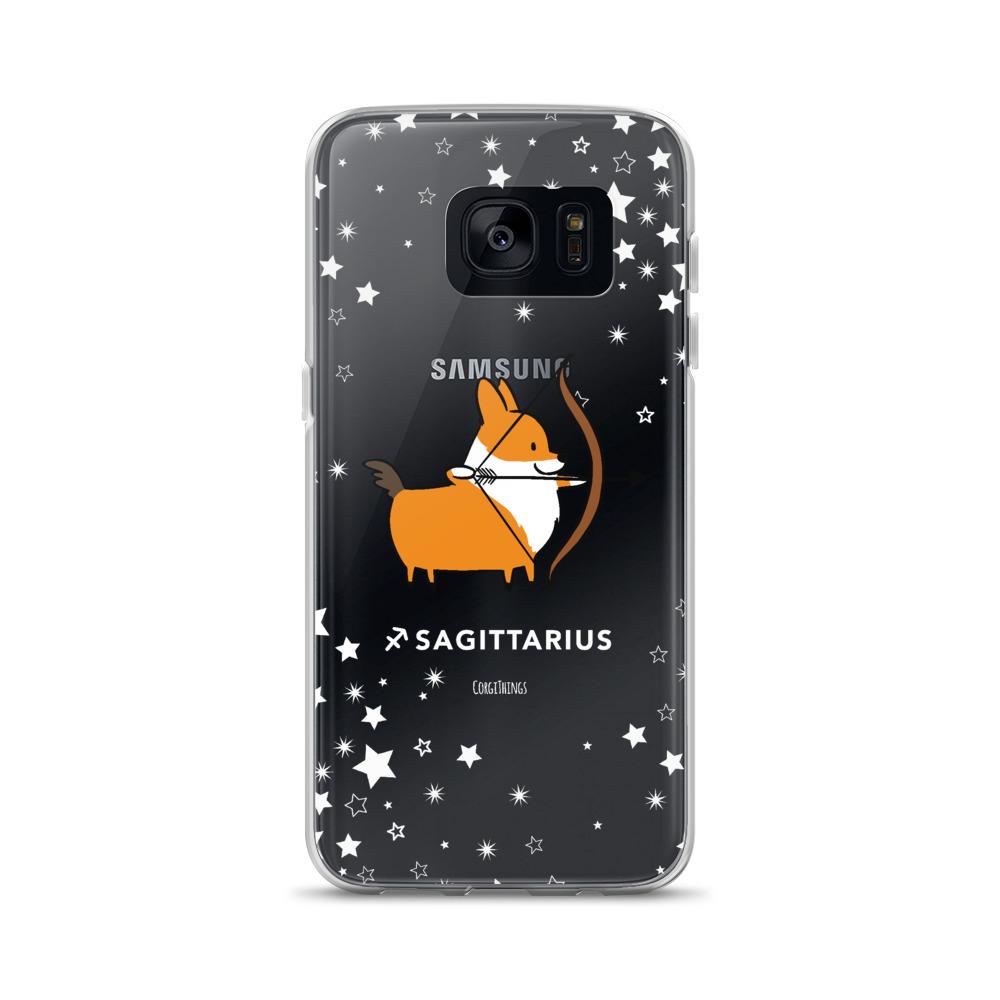 Sagittarius | Corgi Horoscope Samsung Phone Case