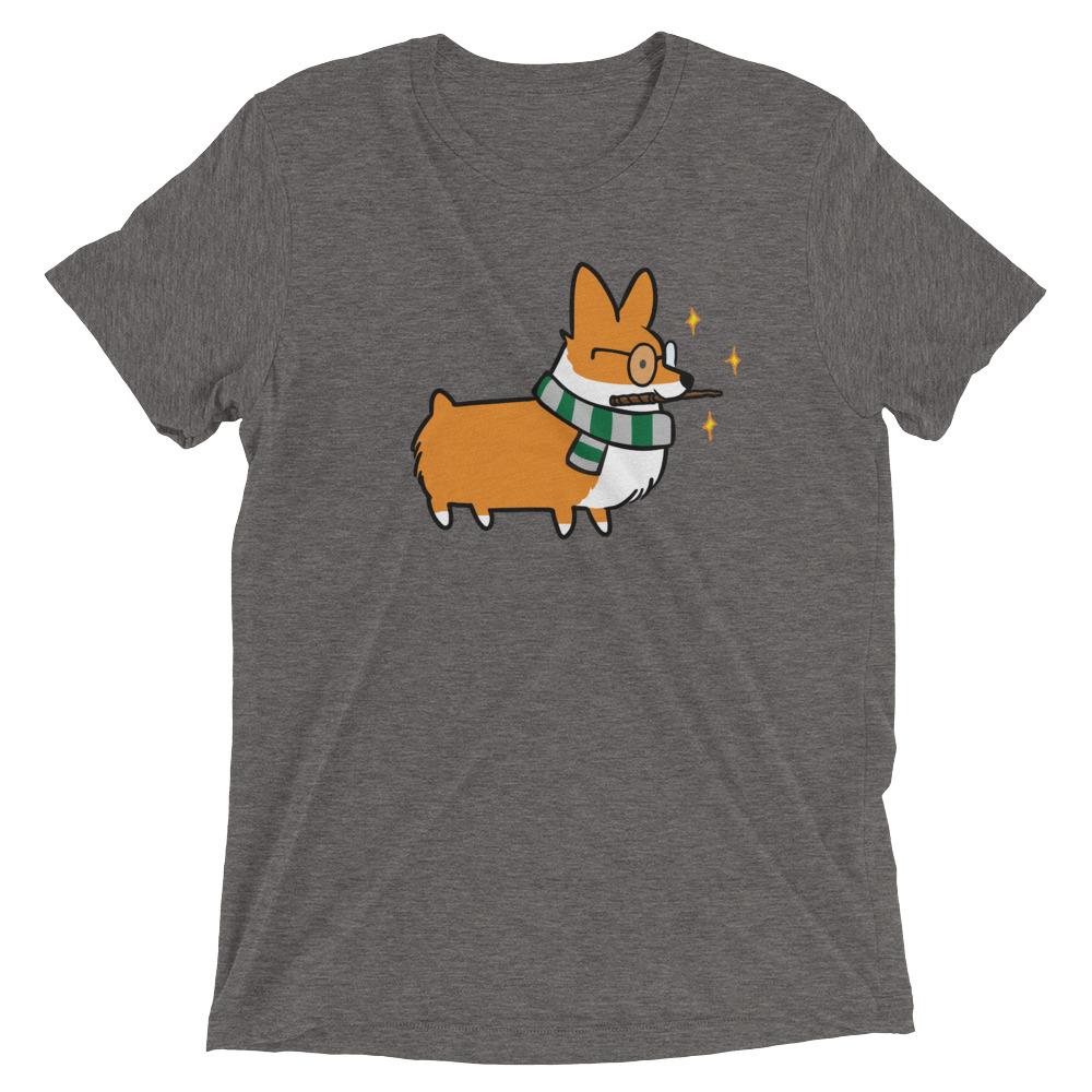 "Slythercorg" Wizard Corgi T-shirt