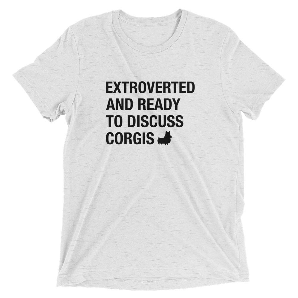 "Extroverted" Corgi Vintage T-Shirt