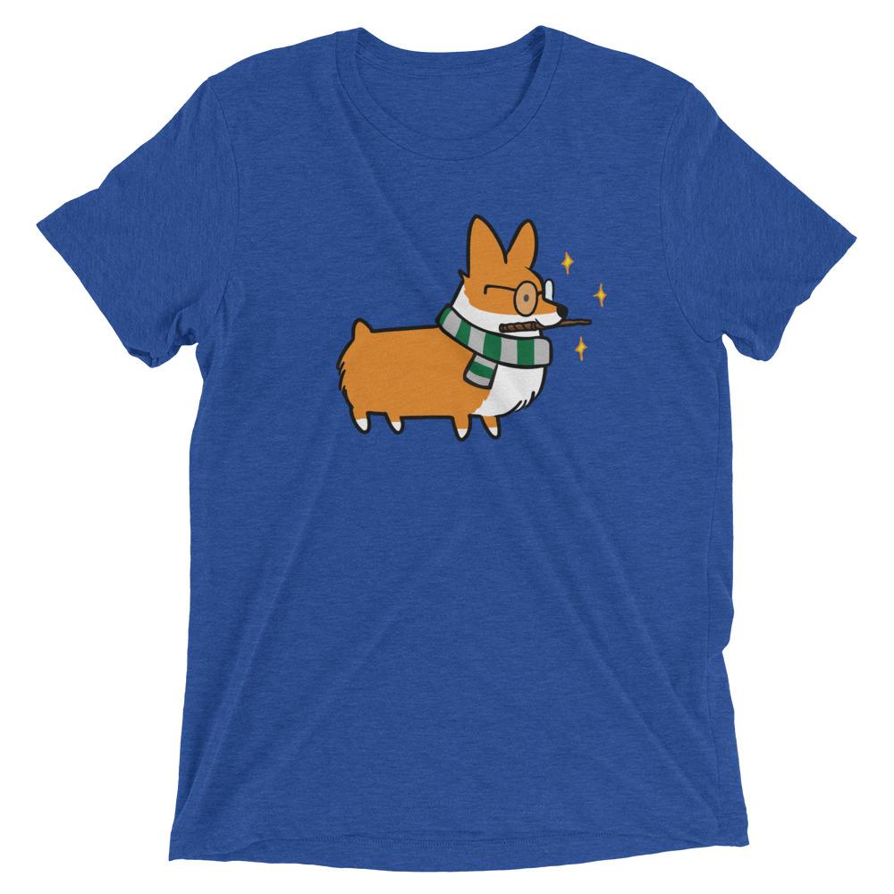 "Slythercorg" Wizard Corgi T-shirt