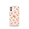 "Cherry Blossom" Classic Corgi Clear iPhone Case