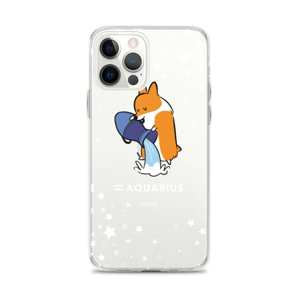Aquarius | Corgi Horoscope iPhone Case