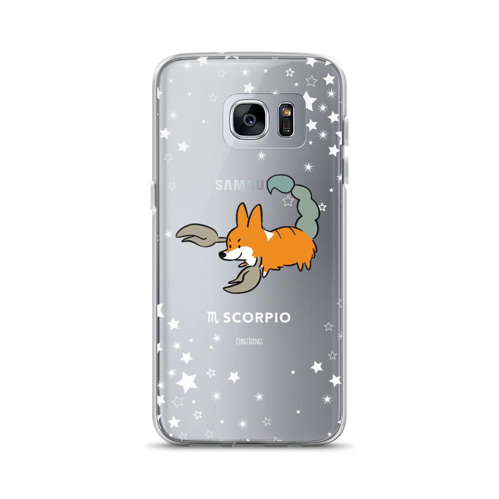 Scorpio | Corgi Horoscope Samsung Phone Case
