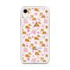 "Cherry Blossom" Classic Corgi Clear iPhone Case