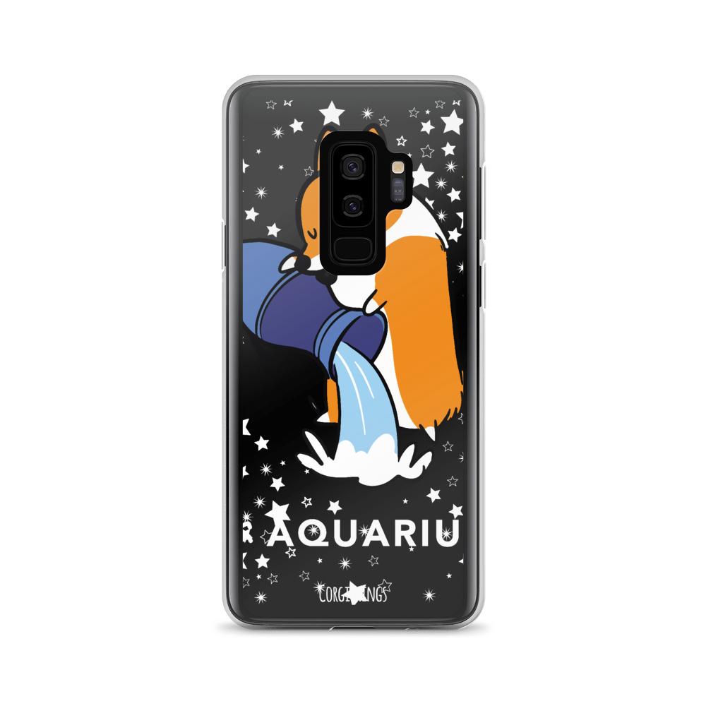 Aquarius | Corgi Horoscope Samsung Phone Case