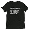 "Introverted" Corgi Vintage T-Shirt
