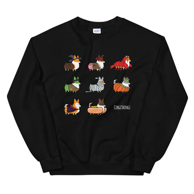 "Corgis in Costumes" Sweatshirt | Variety Corgis