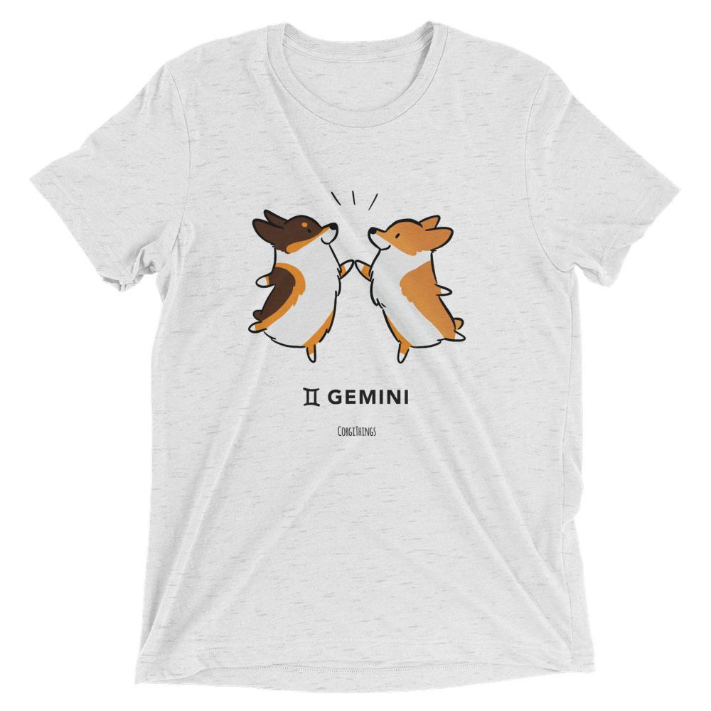 Gemini | Corgi Horoscope Vintage T-Shirt