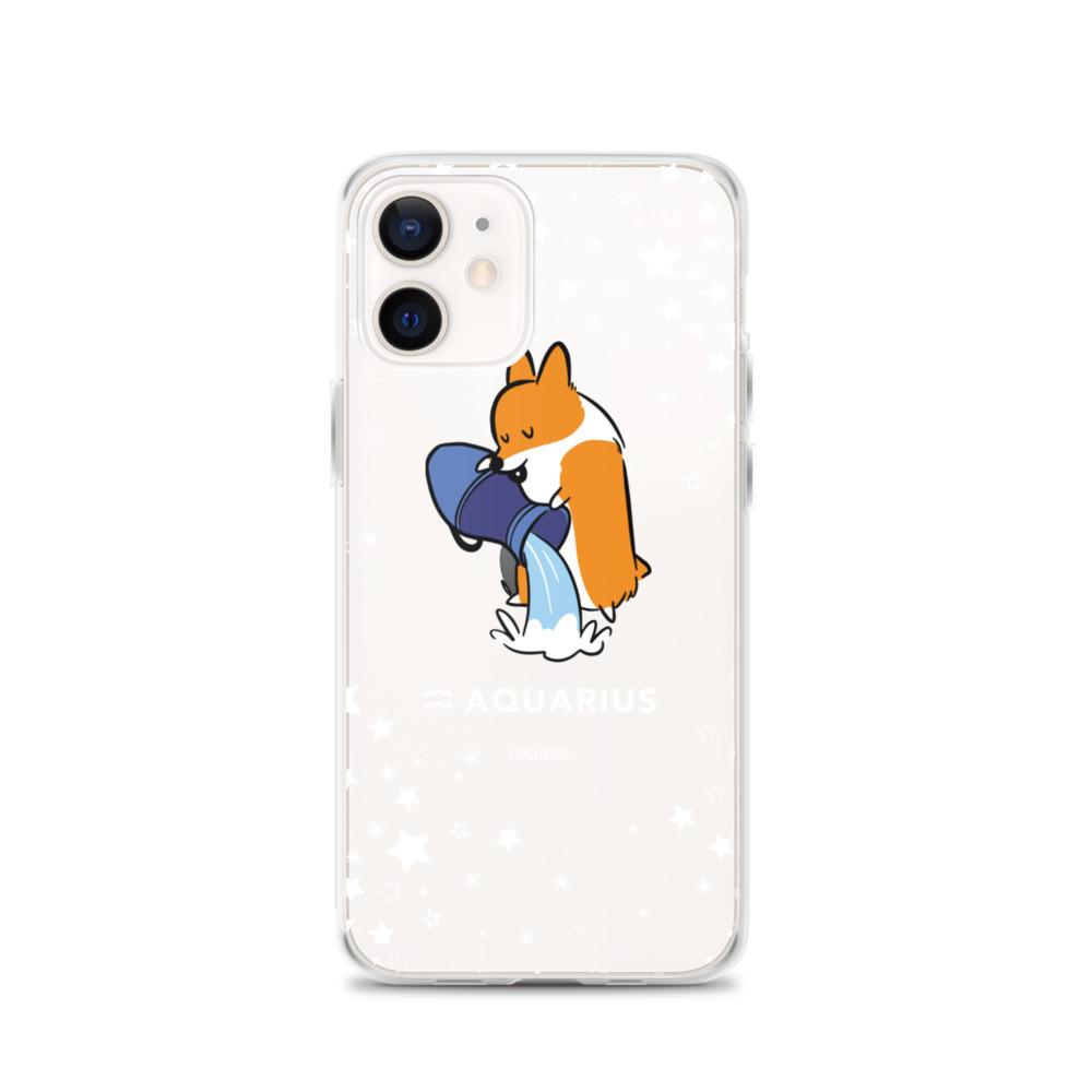 Aquarius | Corgi Horoscope iPhone Case