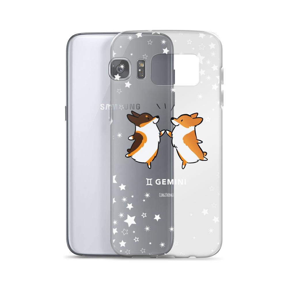 Gemini | Corgi Horoscope Samsung Phone Case