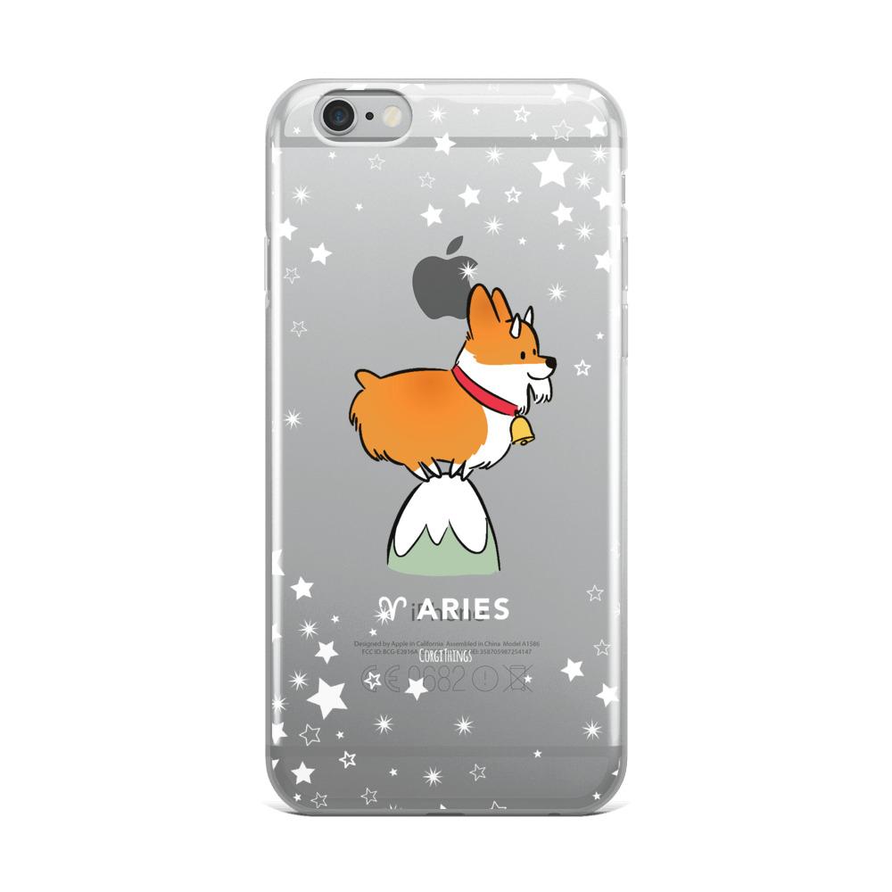 Aries | Corgi Horoscope iPhone Case