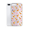 "Cherry Blossom" Classic Corgi Clear iPhone Case