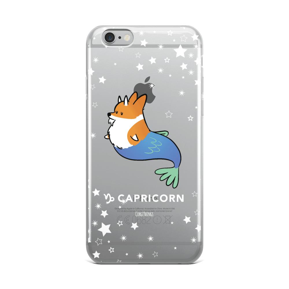 Capricorn | Corgi Horoscope iPhone Case