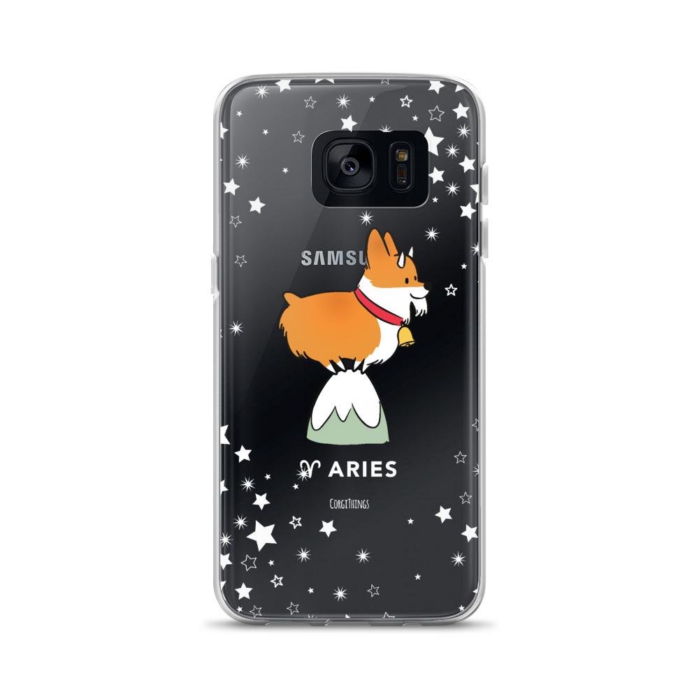 Aries | Corgi Horoscope Samsung Phone Case