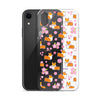 "Cherry Blossom" Classic Corgi Clear iPhone Case