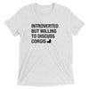 "Introverted" Corgi Vintage T-Shirt