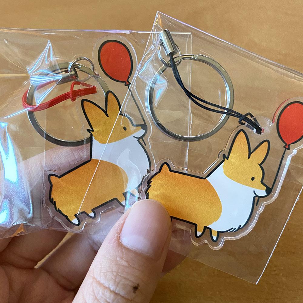 "Corgi Things" Corgi Charm