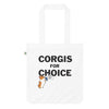 "Corgis for Choice" Tote Bag