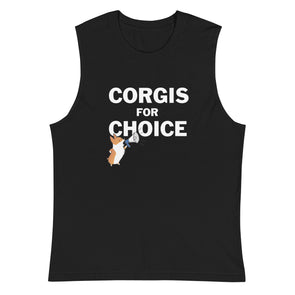 "Corgis for Choice" Unisex Muscle Shirt